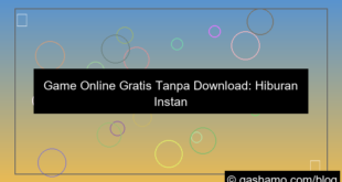 game online gratis tanpa download