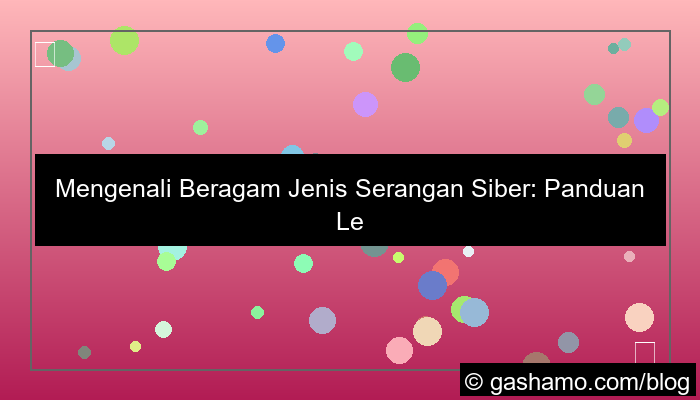 gambar jenis serangan siber