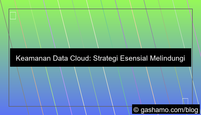 keamanan data cloud