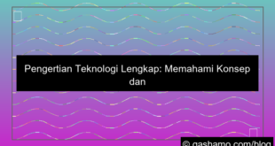 grafik pengertian teknologi dan contohnya