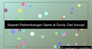 gambar sejarah perkembangan game di dunia